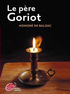 cover image of Le père Goriot--Texte abrégé